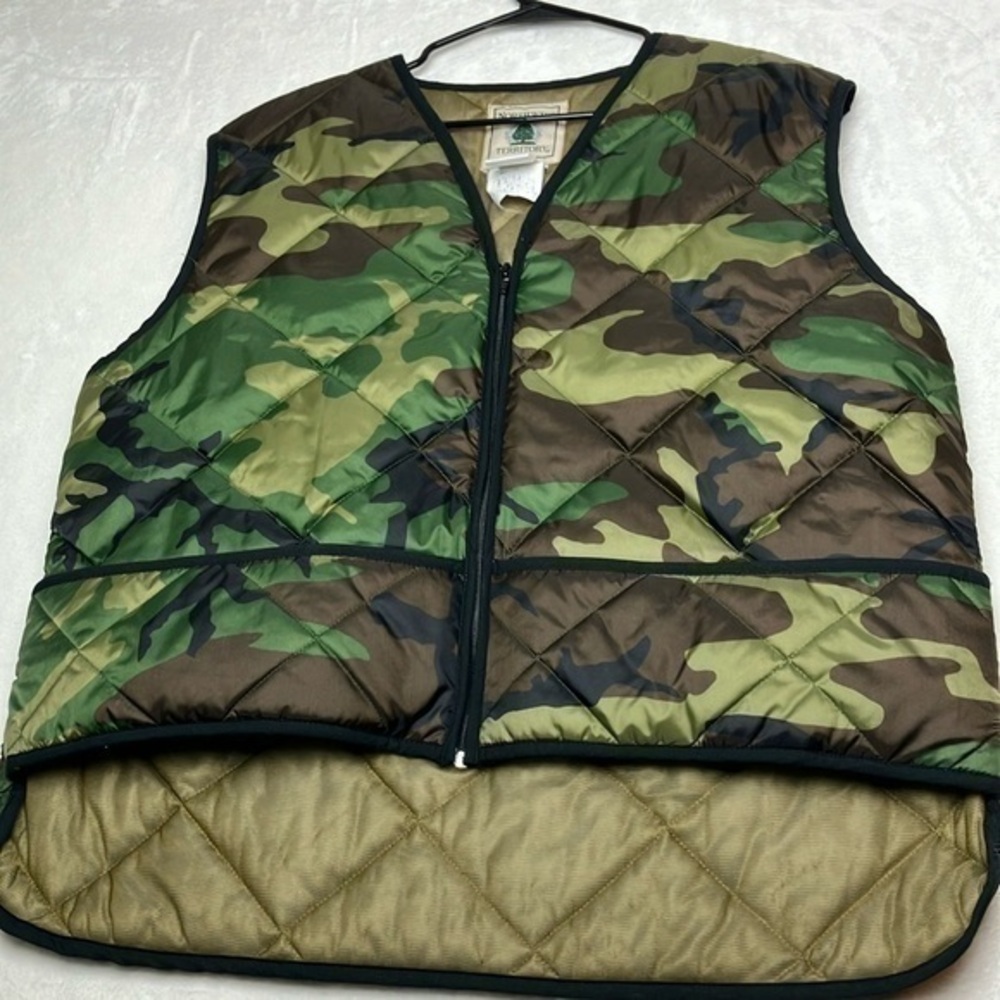 Northwest Territory Insulated Hunting Vest Camouflaged Puffy Lightweight…